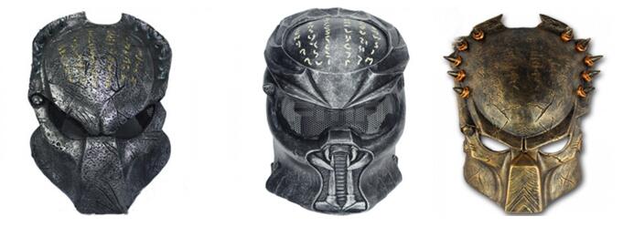 Alien vs. Predator cosplay mask