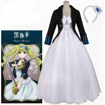 Anime Black Butler Erizabesu Midford Cosplay Dress Outfit