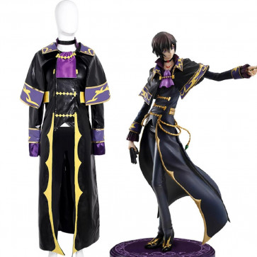 Anime Code Geass Lelouch of the Rebellion Lelouch Lamperouge Cosplay Outfit