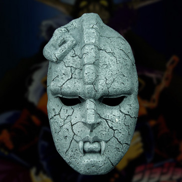 Anime JoJo Bizarre Adventure Full Face Stone Ghost Mask Resin Mask