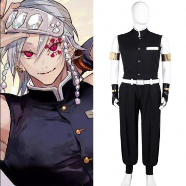 Anime Kimetsu no Yaiba Uzui Tengen Cosplay Outfit 