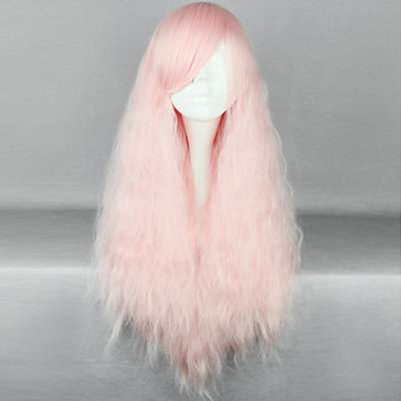 Baby Pink 70cm Sweet Lolita Wavy Cosplay Wig