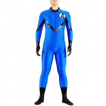 Blue No.4 Fighter Lycra Catsuit