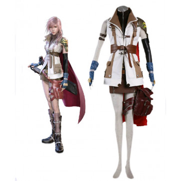 Final Fantasy XIII Lightning Eclair Farron Cosplay Costume