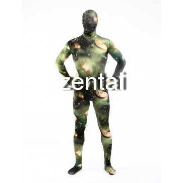 Full Body Starry Night Spandex Lycra Zentai