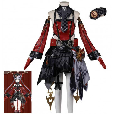 Game Genshin Impact Furina de Fontaine Cosplay Outfit