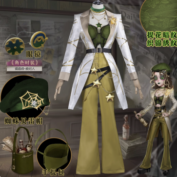 Game Identity V Bartender Demi Bourbon Cosplay Outfit