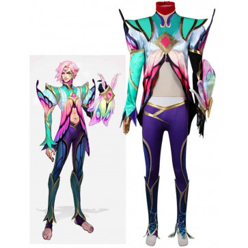 Game League of Legends Ezreal Flower Fairy Cosplay Outfit