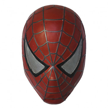 GRP Mask Movie Spiderman Cosplay Mask Glass Fiber Reinforced Plastics Mask