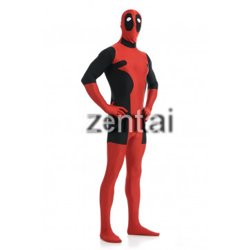  Deadpool Wade Wilson Full Body Spandex Lycra Zentai Suit