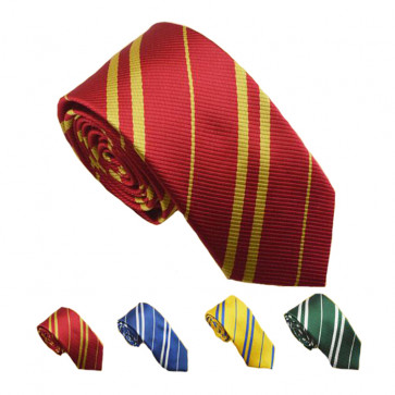 Harry Potter Tie Costume Necktie Gryffindo Red Tie Ravenclaw Blue Tie Hufflepuff Yellow Tie Slytherin Green Tie 