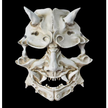 Japanese Ghost Samurai Cosplay Mask