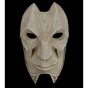 League of Legends The Virtuoso Khada Jhin Cosplay Mask