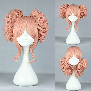 Little Girl Pink and Gold Mixed Color 35cm Sweet Lolita Wig