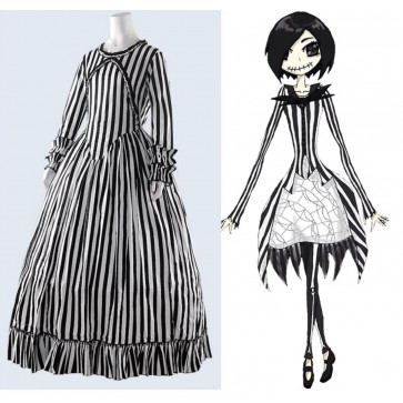 Movie The Nightmare Before Christmas Jack Skellington Cosplay Skirt