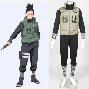 Naruto Cosplay Nara Shikamaru Cosplay Costume