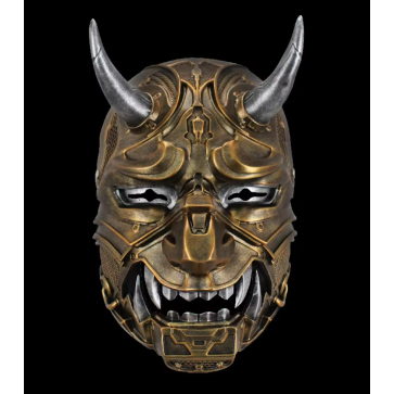 Neon Warrior Prajna Cosplay Resin Terror Mask 