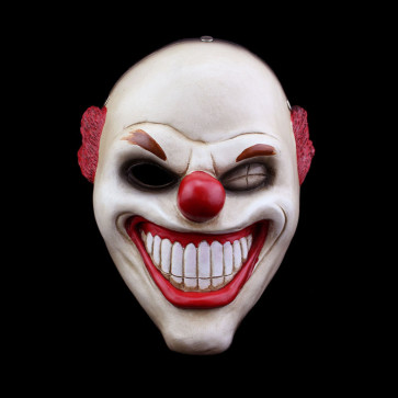 Payday 2 Horror Mask Red Nose Clown Cosplay Mask