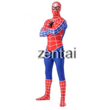 Superhero Amazing Spiderman Full Body Cosplay Zentai Suit