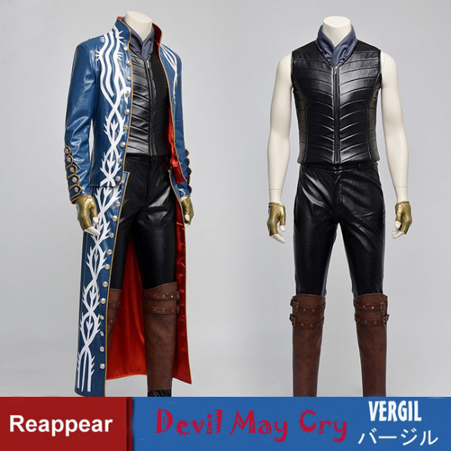 Devil May Cry 5 DMC5 Vergil Cosplay Costume