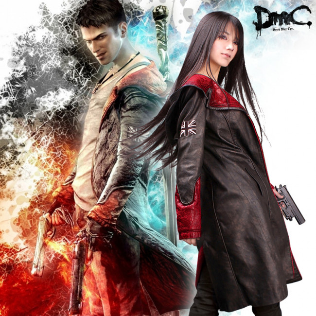 Cosplay Game Devil May Cry 5 Vergil Dante Nero Costume Boots Halloween  Outfits