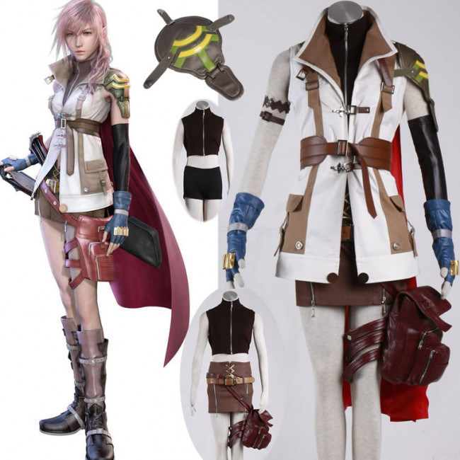 final fantasy xiii lightning eclair farron cosplay costume
