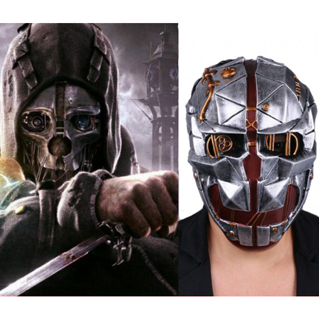 ude af drift opstrøms svælg GRP Mask | Dishonored 2 | Corvo Attano Mask | Glass Fiber Reinforced  Plastics Mask