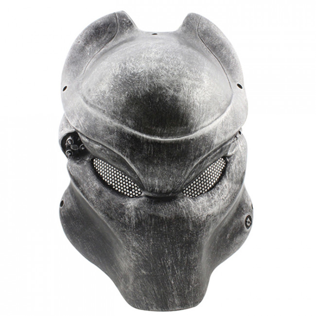 GRP Mask Movie Alien VS Predator Horror Mask Predator Cosplay Mask Glass  Fiber Reinforced Plastics Mask