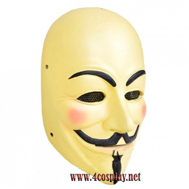 Grp Mask V For Vendetta Mask Guy Fawkes Cosplay Mask Glass Fiber Reinforced Plastics Mask