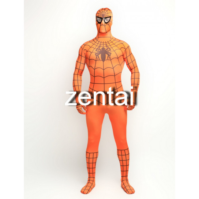 orange spiderman toy