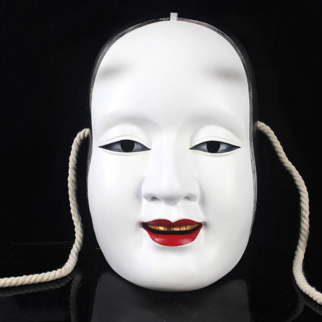 Sun Kojiro Mask/Japan Play Halloween Mask Sun Kojiro Mask White Resin Mask