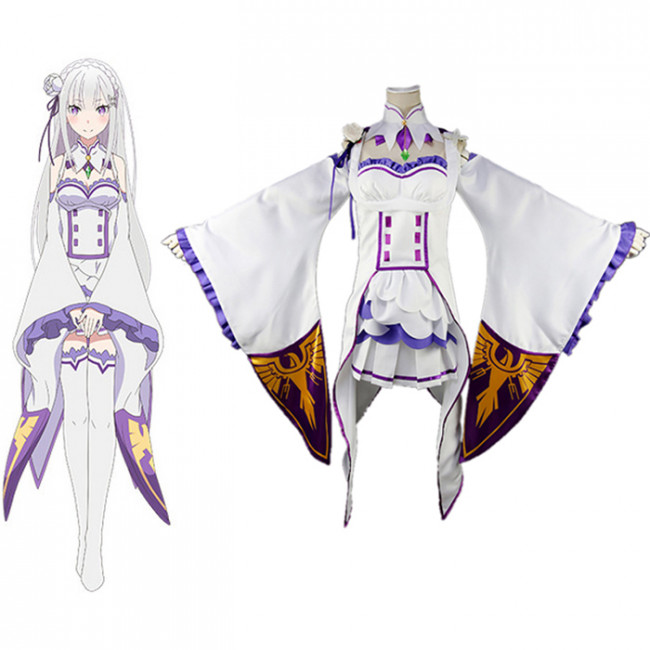 Re：Life in a different world from zero | エミリア | Emilia Costume