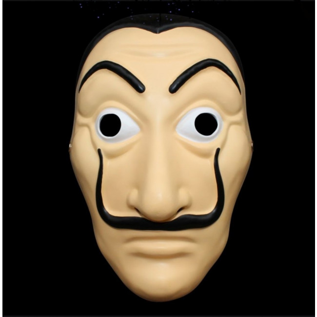 Halloween Money Heist Cosplay Mask Replica