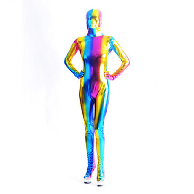 Multi-Color Costume, Full Body Spandex Zentai Costume