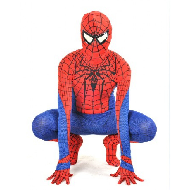 Spiderman Costume|Spiderman Lycra Zentai Costume|Spiderman Cosplay Costume