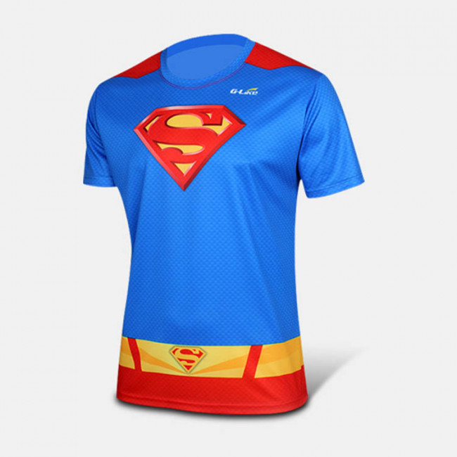 Superman t shirt with collar store