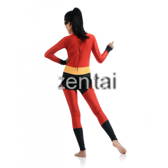 The Incredibles Elastigirl Helen Parr Full Body Zentai Suit Buy Red Color Full Body Elastigirl