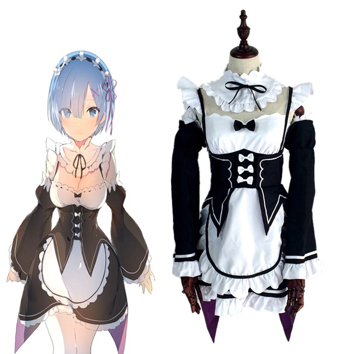 Re：Life in a different world from zero レム Rem Maid Clothing