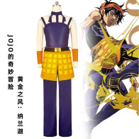 JoJo Bizarre Adventure Golden Wind Narancia Ghirga Cosplay Outfit