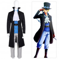 Anime One Piece Sabo Cosplay Outfit