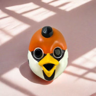Cartoon Bird Cosplay Resin Mask