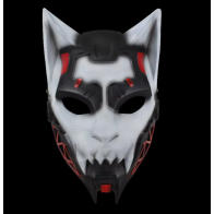 Cyberpunk 2077 White Wolf Cosplay Mask