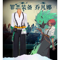 Game Guilty Gear Giovanna Cosplay Costume