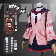 Game Zenless Zone Zero Ukinami Yuzuha Cosplay Outfit