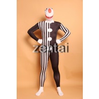 Halloween Clown Full Body Spandex Lycra Zentai Suit
