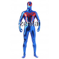 Halloween Spiderman Full Boday Shiny Metallic Cosplay Zentai Suit