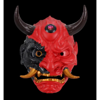 Japanese Prajna Samurai Cosplay Mask