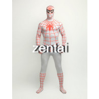 Halloween Spiderman Grey Color Full Body Cosplay Zentai Suit