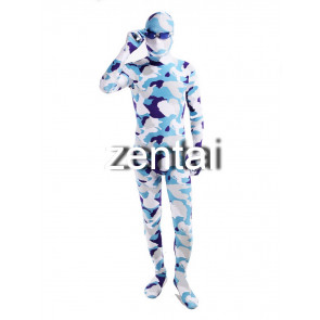 Full Body Camouflage Spandex Lycra Zentai