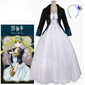 Anime Black Butler Erizabesu Midford Cosplay Dress Outfit